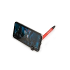 Długopis i touch pen z podpórką na telefon - czerwony Długopis i touch pen z podpórką na telefon - czerwony