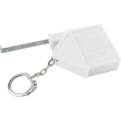 Brelok do kluczy "domek", miara 2m Brelok do kluczy "domek", miara 2m