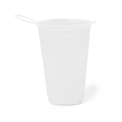 Składany kubek 230 ml kolor neutralny Składany kubek 230 ml kolor neutralny