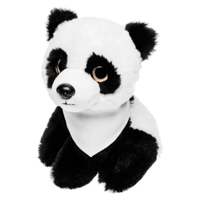 Loka pluszowa panda kolor czarno-biały Loka pluszowa panda kolor czarno-biały
