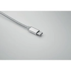 BLUE Kabel ładujący 4 w 1 typu C kolor srebrny BLUE Kabel ładujący 4 w 1 typu C kolor srebrny