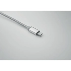 BLUE Kabel ładujący 4 w 1 typu C kolor srebrny BLUE Kabel ładujący 4 w 1 typu C kolor srebrny