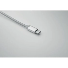 BLUE Kabel ładujący 4 w 1 typu C kolor srebrny BLUE Kabel ładujący 4 w 1 typu C kolor srebrny