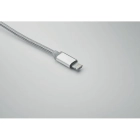 BLUE Kabel ładujący 4 w 1 typu C kolor srebrny BLUE Kabel ładujący 4 w 1 typu C kolor srebrny