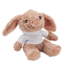 BUNNY Pluszowy królik w bluzie kolor biały BUNNY Pluszowy królik w bluzie kolor biały