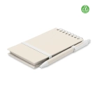 Notesy A6 z kartonu po mleku kolor biały Notesy A6 z kartonu po mleku kolor biały
