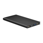Powerflat8 - Power bank 8000mAH - Kolor czarny Powerflat8 - Power bank 8000mAH - Kolor czarny