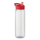 RPET butelka 650ml PP flip lid - ALABAMA - kolor czerwony RPET butelka 650ml PP flip lid - ALABAMA - kolor czerwony