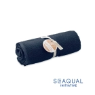 SAND Ręcznik SEAQUAL® 70x140 kolor niebieski SAND Ręcznik SEAQUAL® 70x140 kolor niebieski