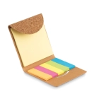 Zestaw karteczek me FOLDCORK - kolor beżowy Zestaw karteczek me FOLDCORK - kolor beżowy