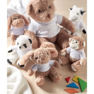 BUNNY Pluszowy królik w bluzie kolor biały BUNNY Pluszowy królik w bluzie kolor biały