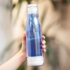 Butelka szklana z osłoną Smart 520 ml - niebieski Butelka szklana z osłoną Smart 520 ml - niebieski