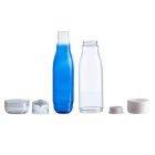 Butelka szklana z osłoną Smart 520 ml - niebieski Butelka szklana z osłoną Smart 520 ml - niebieski