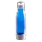 Butelka szklana z osłoną Smart 520 ml - niebieski Butelka szklana z osłoną Smart 520 ml - niebieski