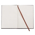 Zestaw Porto - notes z długopisem - kolor czarny Zestaw Porto - notes z długopisem - kolor czarny