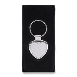 Brelok metalowy Stout Heart - kolor srebrny Brelok metalowy Stout Heart - kolor srebrny