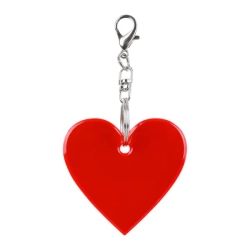 Brelok odblaskowy Affection - kolor czerwony Brelok odblaskowy Affection - kolor czerwony